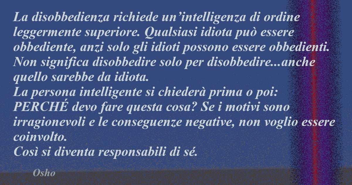 disobbedienza sociale